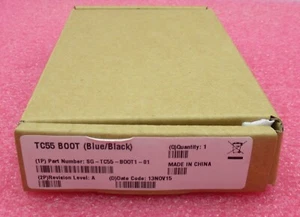 3 x New Zebra SG-TC55-BOOT1-01 Blue/Black Protective Boot Case TC55 - Picture 1 of 13