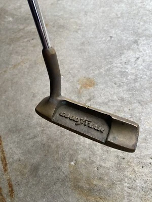 Rare Vintage Goodyear Copper Blade Golf Putter RH 34” - 35” (see Pictures) - Image 1 of 4