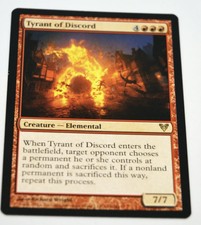 1 x  Tyrant of Discord - Avacyn Restored - MTG Magic the Gathering