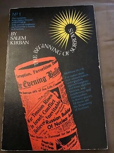 The Beginning Of Sorrows Salem Kirban 1972 Paperback - Picture 1 of 1