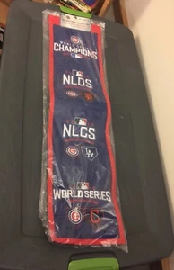 2016 CHICAGO CUBS NLCS OFFICIAL BANNER WORLD SERIES Rare Collectors item - Bild 1 von 9