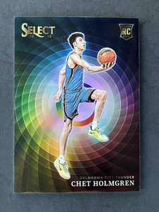 2022 Panini Select Chet Holmgren Color Wheel Rookie RC SSP Case Hit Thunder ROY