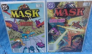 DC Comics M.A.S.K. Lot #3 & #4 MASK Mobile Armored Strike Kommand Venom 1987 - Picture 1 of 5