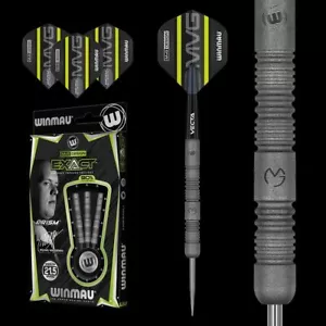Juego de dardos Winmau MVG Exact 21,5 g punta de acero - Imagen 1 de 4
