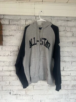 Majestic 2006 MLB All Star Game Sweater Adult XXL Gray Zip Up Hoodie PNC Park - Image 1 of 4