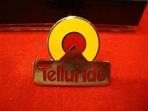 Recuerdo Pinback TELLURIDE de colección de #1 COLORADO Resort destino de viaje - Imagen 1 de 4