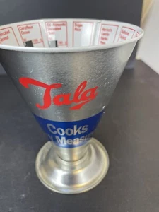 Tala Cooks Dry Measure Traditional Baking Tin Metal Cone Cup Retro England Made - Picture 1 of 8