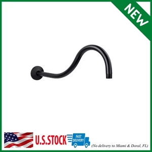 16 Inc Shower Head Extension Arm Oil Rubbed Bronze Finish High Arc Long Extende - Picture 1 of 10