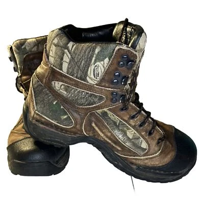 DANNER 6" TFX 42222 Hunter GTX Sole Sz 9D GORE TEX  Realtree Camo Mens Boots - Image 1 of 4
