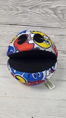 Pac-Man Plush 7” Stuffed Ball Video Game Soft Toy Bandai Doll. PS - Image 1 of 4