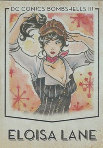 Cryptozoic DC Comics Bombshells 3 III Rainbow Foil Parallel 61 Eloisa Lane