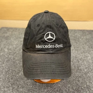 Mercedes Benz Big Logo Cap Erwachsene verstellbar schwarz Spruch West Point Mütze - Bild 1 von 10