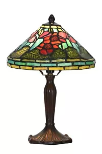 Colourful Tiffany Style table lamp - Picture 1 of 4