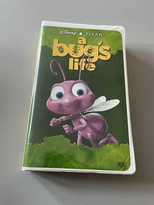 Disney’s Pixar “A Bugs Life” Movie (VHS, 1999) Rated G Video In Clamshell Case - Image 1 of 3