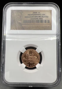 2009 Lincoln Commemorative 1c Professional life 1c NGC Certified BU  # 004 - Picture 1 of 4