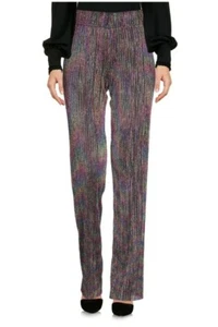 Biancoghiaccio rainbow sheer glitter striped stripes trousers New Year! - Picture 1 of 12