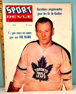 🔥 Jun. 1960 Sport Revue French-Canadian Hockey Magazine HIGH GRADE!🔥 - Picture 1 of 1