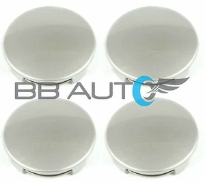 SET OF 4 NEW SILVER WHEEL HUB CENTER CAPS 3.25 INCH FOR TUNDRA TACOMA SEQUOIA - Picture 1 of 4