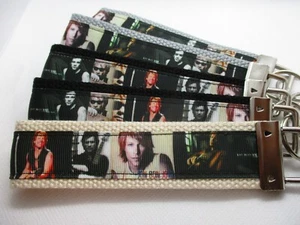 Bon Jovi Banda de Rock Cinta en Fuerte Correa Llavero, Llavero Muñequera (Música) - Imagen 1 de 14