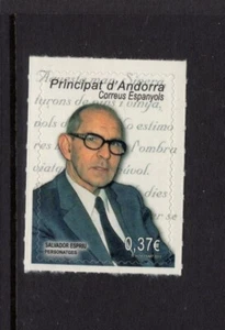 Andorra Española 2013 Salvador Espriu Poeta Catalán MNH - Imagen 1 de 1