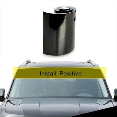 Auto Car Front Windshield Sunshade Decal Window Sunstrip Sticker Waterproof - Image 1 of 4