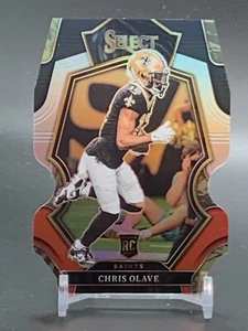 2022 Panini Select negro rojo troquelado Prizm #170 CHRIS OLAVE nivel Premier radiocontrol - Imagen 1 de 2