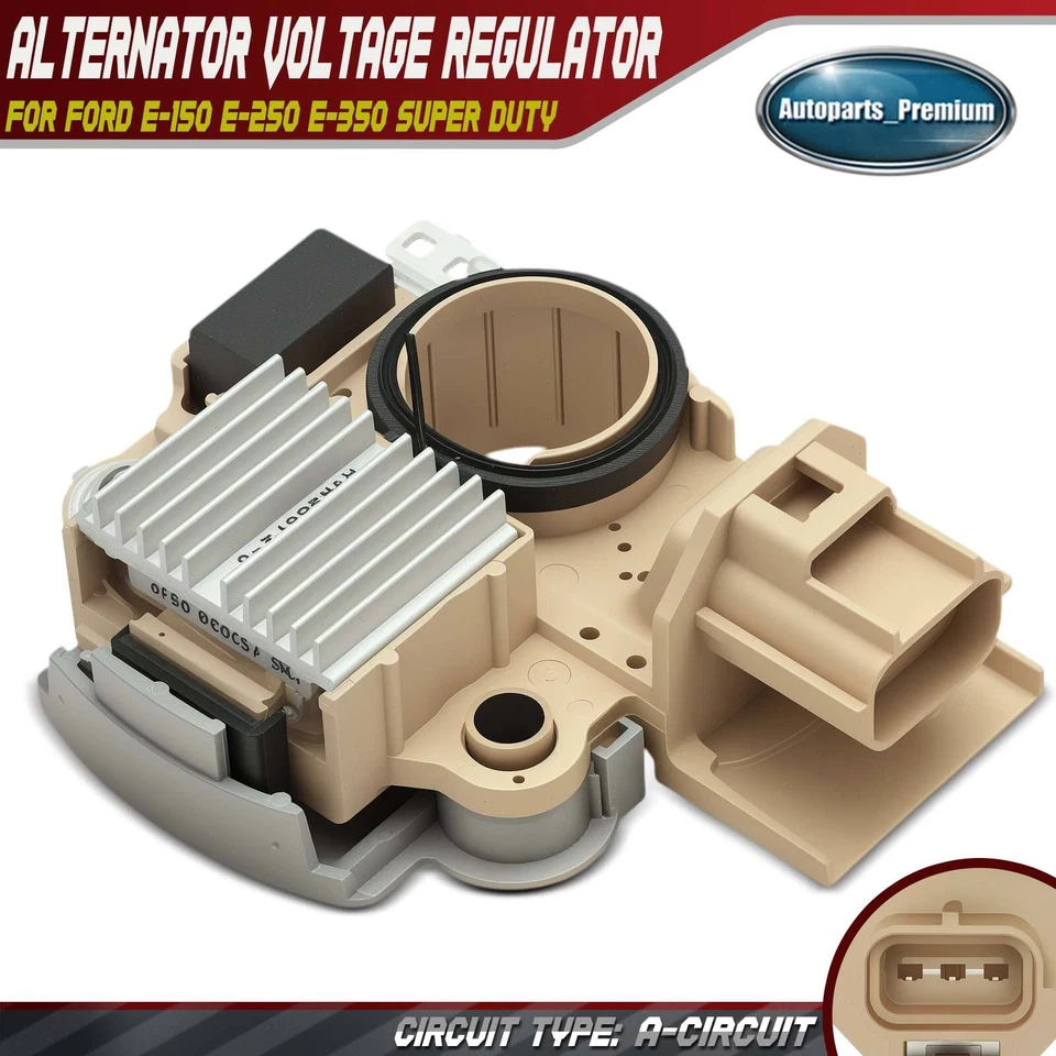 Regulador alternador para Ford E-150 E-250 2009-2014 E-350 Super Duty 2009-2011 Foto 1 de 4