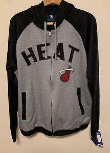 Miami Heat NBA G-III Carl Banks Full Zip Hoodie Sweatshirt Mens XL NWT