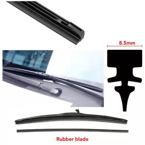 26inch 8.5mm Car Wiper Blade Insert Natural Rubber Refill Strip for Toyota Kia - Picture 1 of 6