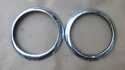 1941 1949 International Truck FAROS BISELES ANILLOS guía original KB1 KB5 par Foto 1 de 4