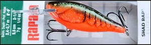 ESCHE DA PESCA RARE APALA SHAD RAP ELITE SRE 55 5,5 cm colore SPECIALE GDRCW - Foto 1 di 1