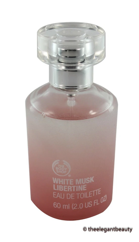 The Body Shop White Musk Libertine Tstr 2,0 oz/60 ml spray EDT novo e sem caixa - Imagem 1 de 1