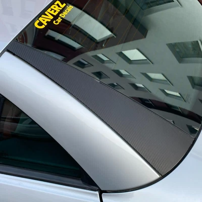 Película de ajuste de pilar de diseño de carbono B C precortada para Mercedes Benz SLK R172 SLC - Imagen 1 de 4