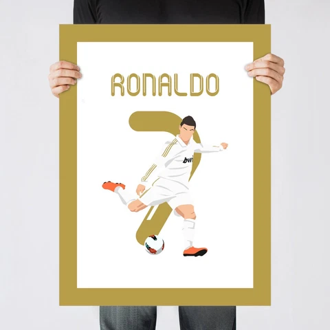 Cristiano Ronaldo Goal 2011-2012 Real Madrid Print/Poster/Wall-Art [Part 1 of 3] Cover