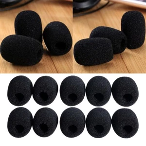 1 Set x Small Foam Cover Suitable For Most Headset Microphone Sponge Durable - Picture 1 of 13