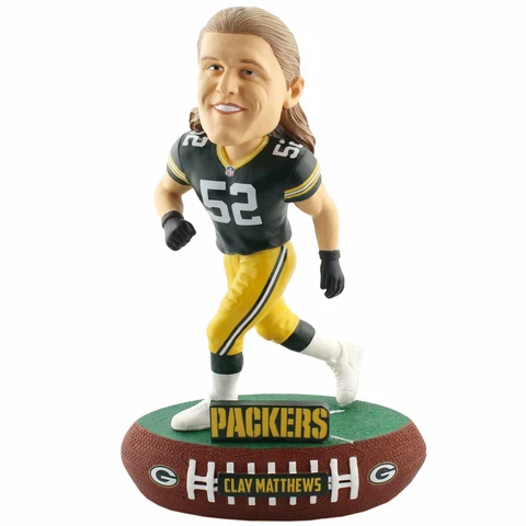 Clay Matthews Green Bay Packers Baller Special Edition Bobblehead NFL Cover