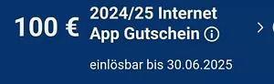 💥 CHECK24 100€ Internet App Gutschein Code DSL Kabel Vertrag💥 - Bild 1 von 2