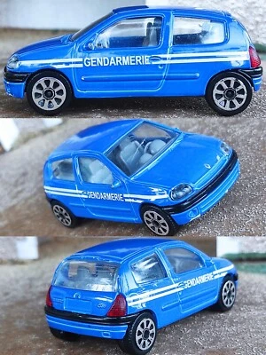 1/43 Renault Clio II 2 Gendarmerie Miniature Métal Jouet Collection Occasion  - Photo 1/4