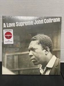 John Coltrane A Love Supreme Exclusive 1LP Black Smokey Swirls Vinyl Record New - Picture 1 of 2