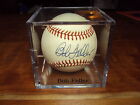 Bob Feller Indians Hofer Autographed Baseball Mint Auto Ball Rare (Deceased 2010