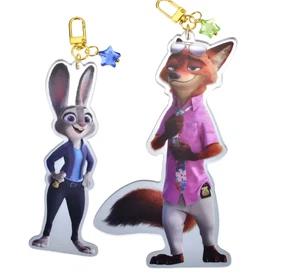 Disney Store Japan Nick Wilde & Judy Hopps Schlüsselanhänger Paar Disney ZOOTOPIA2 - Bild 1 von 7