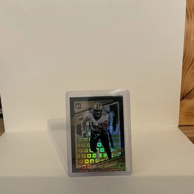 2021 Panini Donruss Optic Marcus Davenport #167 Black Pandora Prizm /25 - Image 1 of 3