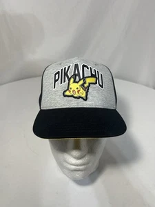 POKÉMON PIKACHU YOUTH SNAP BACK BASEBALL CAP, HAT - Picture 1 of 5