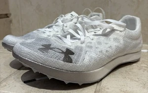 Picos de atletismo Under Armour Shakedown Elite 3027568-100 para hombre 10 NUEVO - Imagen 1 de 5