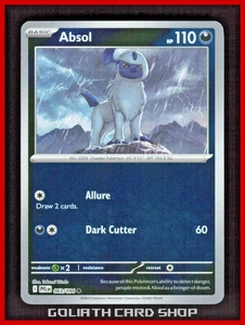 Absol 063/094 Reverse Holo - Me02: Phantasmal Flames Pokémon TCG - Casi Nuevo - Imagen 1 de 3