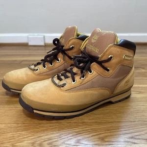 Stivali Timberland da uomo taglia 10,5 Euro Hiker Mid grano nabuk - Foto 1 di 20