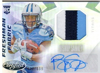 2014 Certified #207 Bishop Sankey RC Auto Jersey /699 - FB - Image 1 of 2