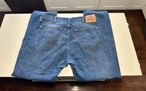 Levis 505 Jeans Mens 38x30 Regular Straight Denim Cotton Western Casual Work Dad - Picture 1 of 6