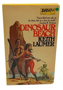 Vintage 1972 Dinosaur Beach by Keith Laumer DAW Paperback Book * BUY 2 GET 2 - Imagen 1 de 7