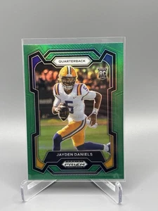 2024 Panini Prizm Draft Picks Jayden Daniels #108 Green Prizm (RC) Commanders - Picture 1 of 2